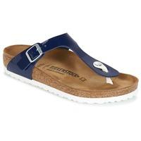 Birkenstock GIZEH women\'s Flip flops / Sandals (Shoes) in blue