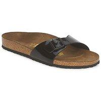 birkenstock madrid womens mules casual shoes in black