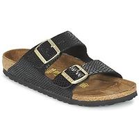 birkenstock arizona womens mules casual shoes in black