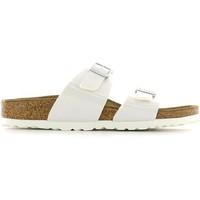 Birkenstock 488183 Sandals Women White multi women\'s Espadrilles / Casual Shoes in white