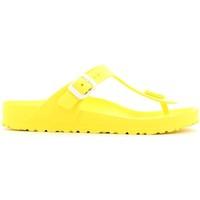 Birkenstock 128351 Flip flops Women women\'s Flip flops / Sandals (Shoes) in yellow