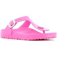 Birkenstock 128341 Flip flops Women women\'s Flip flops / Sandals (Shoes) in pink