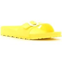 Birkenstock 128313 Sandals Women Yellow women\'s Mules / Casual Shoes in yellow