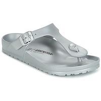 Birkenstock GIZEH EVA women\'s Flip flops / Sandals (Shoes) in Silver