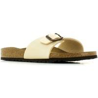Birkenstock 940153 Sandals Women Beige women\'s Mules / Casual Shoes in BEIGE