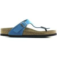 Birkenstock 846281 Flip flops Women women\'s Flip flops / Sandals (Shoes) in blue