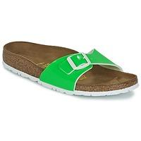 birkenstock madrid womens mules casual shoes in green