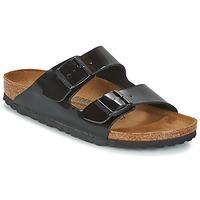 birkenstock arizona womens mules casual shoes in black