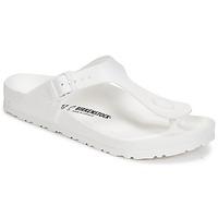 birkenstock gizeh eva womens flip flops sandals shoes in white