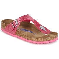 birkenstock gizeh womens flip flops sandals shoes in pink