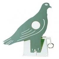 Bisley Shooting Target Fall Flat Field Animal Target, Metal, Pigeon
