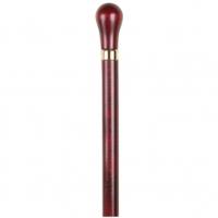 Bisley Turned Maple Tippling Stick With Flask