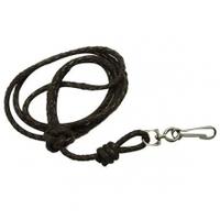 Bisley Plaited Leather Lanyard