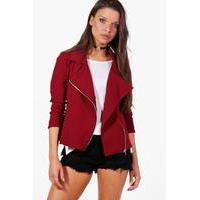 Biker Jacket - wine