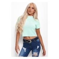 binky mint cropped boxy jumper