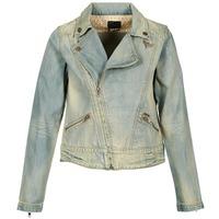 billabong salina womens denim jacket in blue