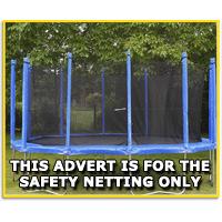 Big Air 16ft Round Trampoline Safety Netting Only