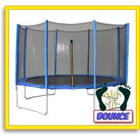 Big Air Bounce 12ft Trampoline + Safety Enclosure