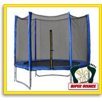 big air super bounce 8ft trampoline safety enclosure