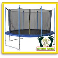 Big Air Extreme Bounce 14ft Trampoline + Safety Enclosure