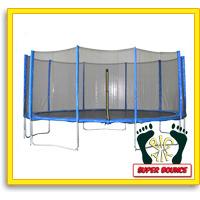 big air super bounce 16ft trampoline safety enclosure