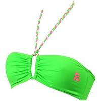 Bikini Bar Neon Green Bandeau Swimsuit Top Mimizan women\'s Mix & match swimwear in green