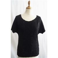 bianca size small black top