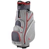 Big Max Terra X2 Cart Bag - Silver/Red