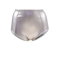 Billabong Metallique Grey Swimsuit Panties Vintage Short