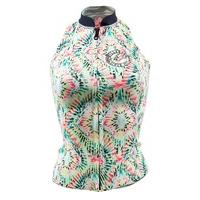 billabong multicolored neoprene top salty dayz vest