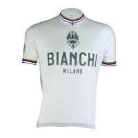 bianchi mens pride short sleeve jersey white xl