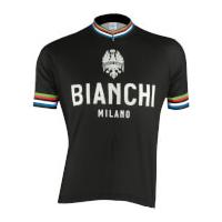 Bianchi Men\'s Pride Short Sleeve Jersey - Black - L