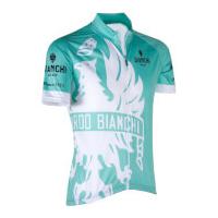 bianchi mens cinca short sleeve jersey green xxl