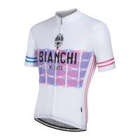 Bianchi Suviana Short Sleeve Jersey - White - XXL