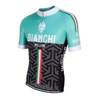 bianchi pontesei short sleeve jersey green xxl