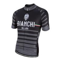 Bianchi Albatros Short Sleeve Jersey - Black - L