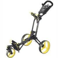 Big Max z360 Golf Push Trolley - Black/Yellow