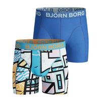 Björn Borg MULTICOLOUR BOYS SHORTS BLUE 2-pack