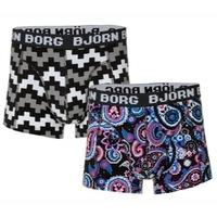 bjorn borg 8 bit paisley pulse boxer shorts phantom