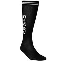 Bjorn Borg Knee High Text Logo Socks - Black