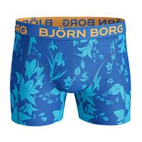 Björn Borg FLOWER Cotton Stretch SHORTS BLUE