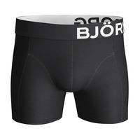 bjrn borg solid cotton stretch shorts black