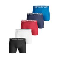 Björn Borg SOLID Cotton Stretch SHORTS Black 5-pack