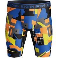 Björn Borg MULTI COLLAGE PERFORMANCE PRO LONG SHORTS Black