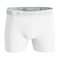 bjrn borg solid cotton stretch shorts white