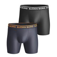 bjrn borg performance pro shorts navy 2 pack