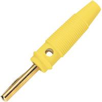 BKL 072151/G-P Banana Plugs 4mm 60V 16A Yellow