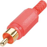 BKL 0104002/T Red Gold Plated Phono Connector