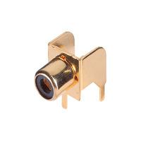 BKL 1103045 RCA Socket PCB Mount 90º Gold