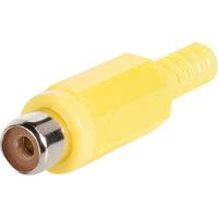 BKL 1108012/T Phono Connectors Yellow
